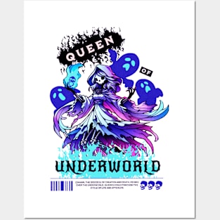 Queen of Underworld | Front & Back Posters and Art